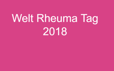 Welt-Rheuma-Tag