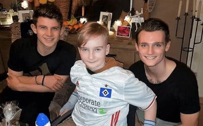 Aufregender Nikolaustag mit Profispieler Mats Köhlert und Törles Knöll