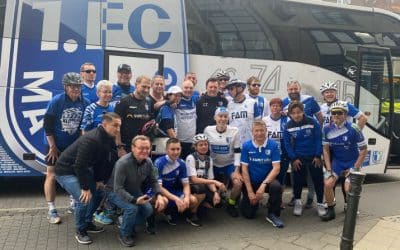 Blau-Weiße Spendenradtour nach Braunschweig